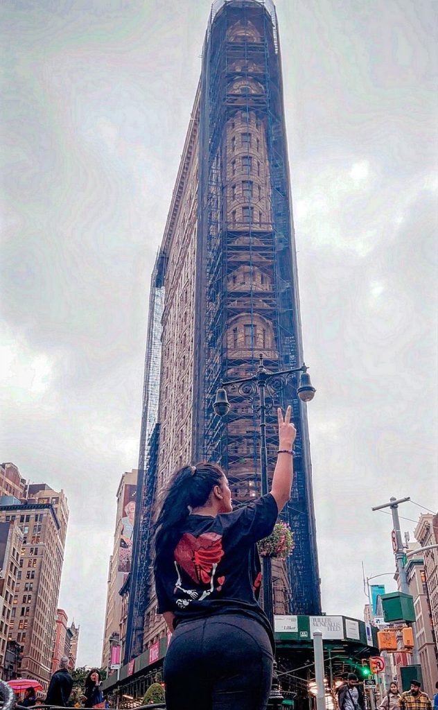 Mathira Puts A Stylish Foot Forward In NYC