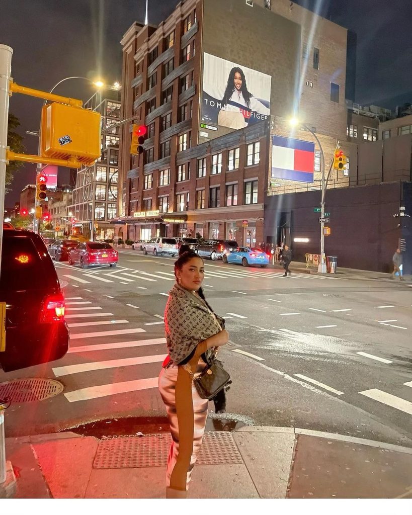 Mathira Puts A Stylish Foot Forward In NYC