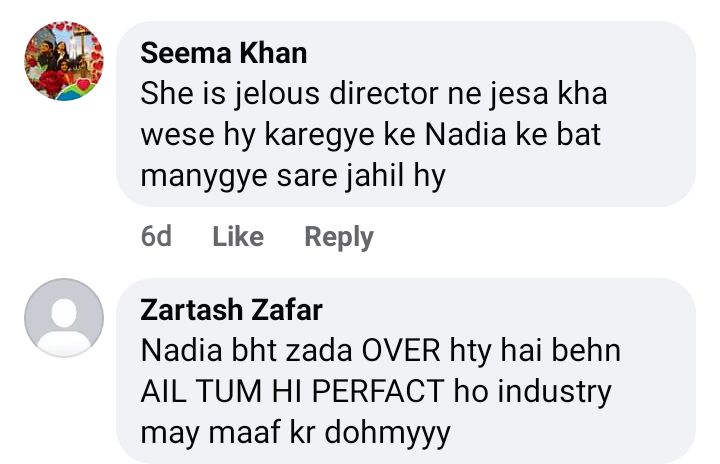 Netizens Criticize Nadia Khan On Ridiculing Ayeza's Style