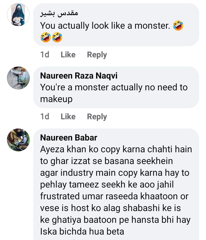 Netizens Criticize Nadia Khan On Ridiculing Ayeza's Style