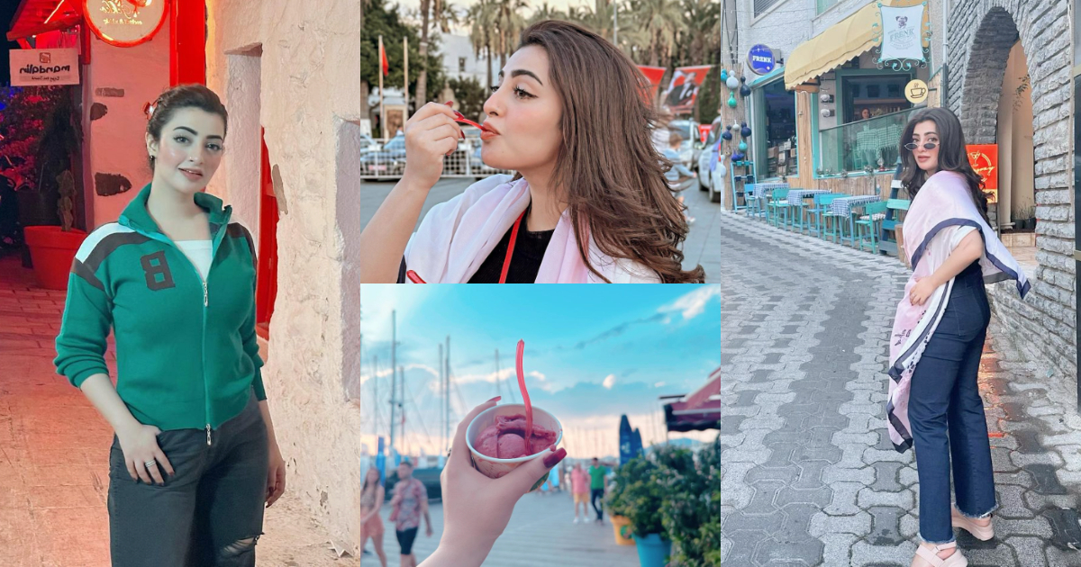 Nawal Saeed’s Stylish Clicks From Trip To Turkey | Reviewit.pk