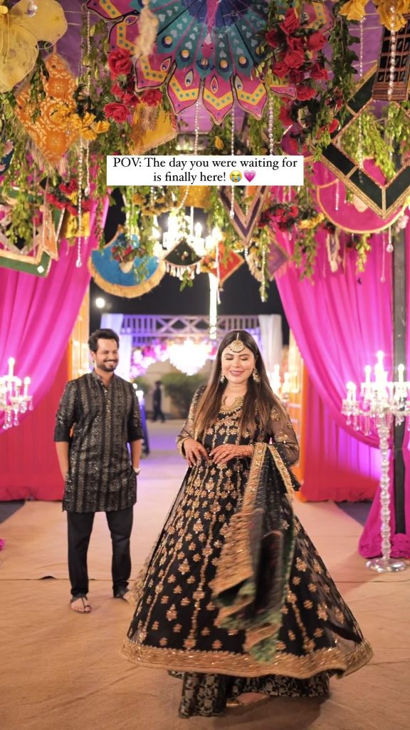 Warisha Khan And Azlan Shah's Beautiful Goud Bharayi Event