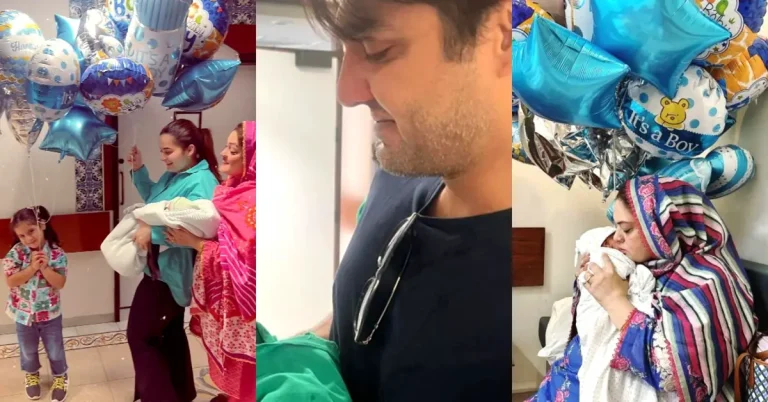 First Meeting Of Family With Minal Khan’s Baby