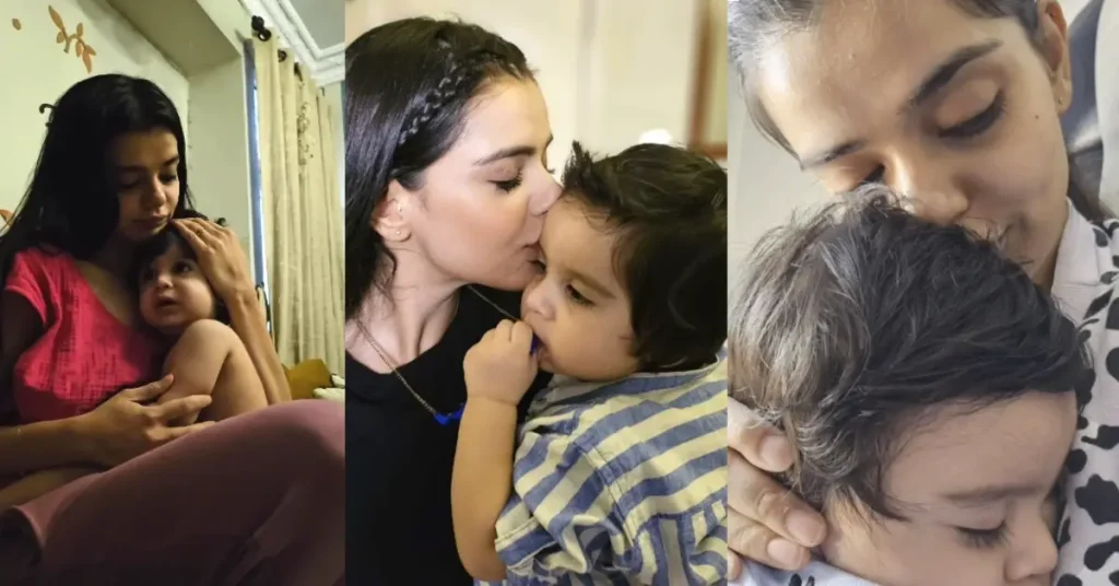 Srha Asghar's Heartwarming Pictures With Cute Son Ehaan