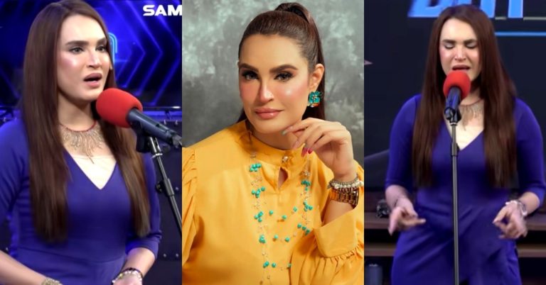 Hilarious Public Reaction on Nadia Hussain’s Singing Skills