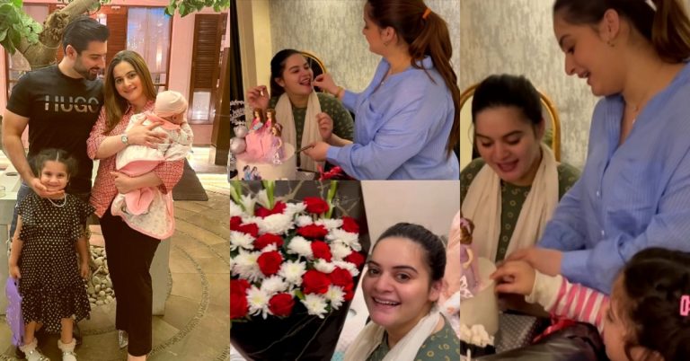 Aiman Khan & Minal Khan Birthday Celebration Pictures