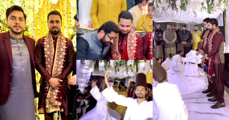 Cricketer Faheem Ashraf Mehndi Event Pictures & Videos