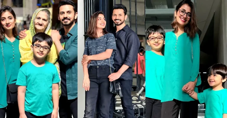 Bilal Qureshi & Uroosa Qureshi New Adorable Family Clicks