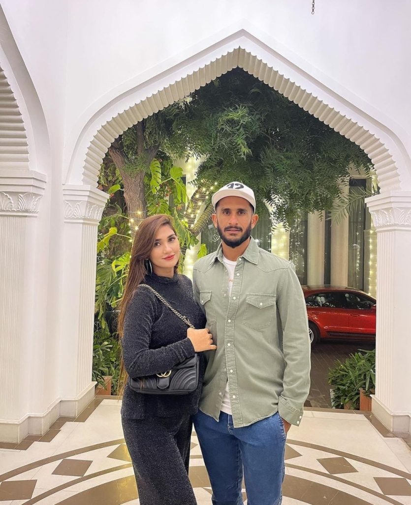 Hassan Ali New Pictures With Wife Samyah From India