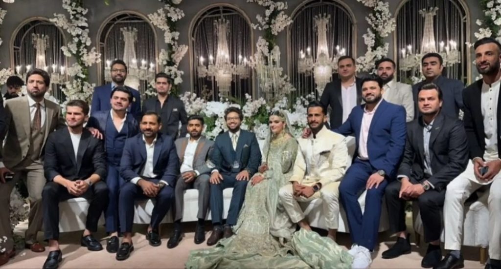 Cricketer Imam Ul Haq Walima Pictures