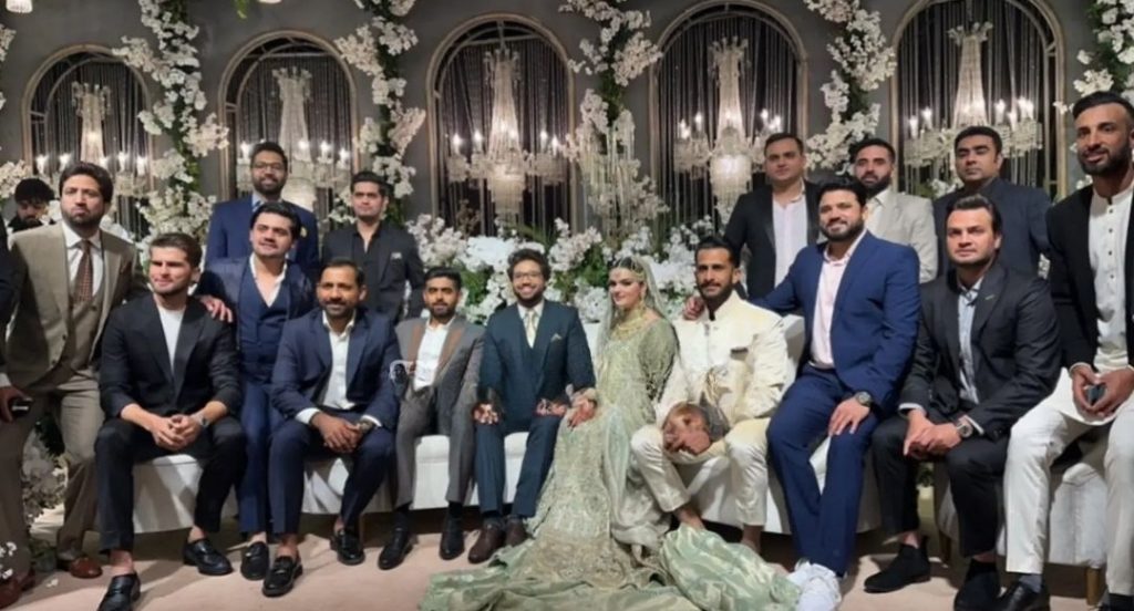 Cricketer Imam Ul Haq Walima Pictures