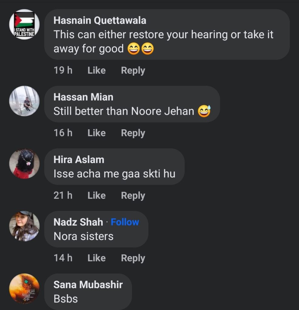 Hilarious Public Reaction on Nadia Hussain's Singing Skills