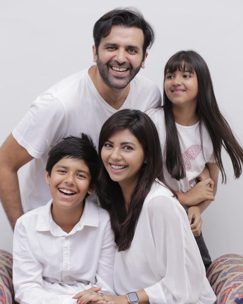Sunita Marshall and Hassan Ahmed Beautiful Family Clicks