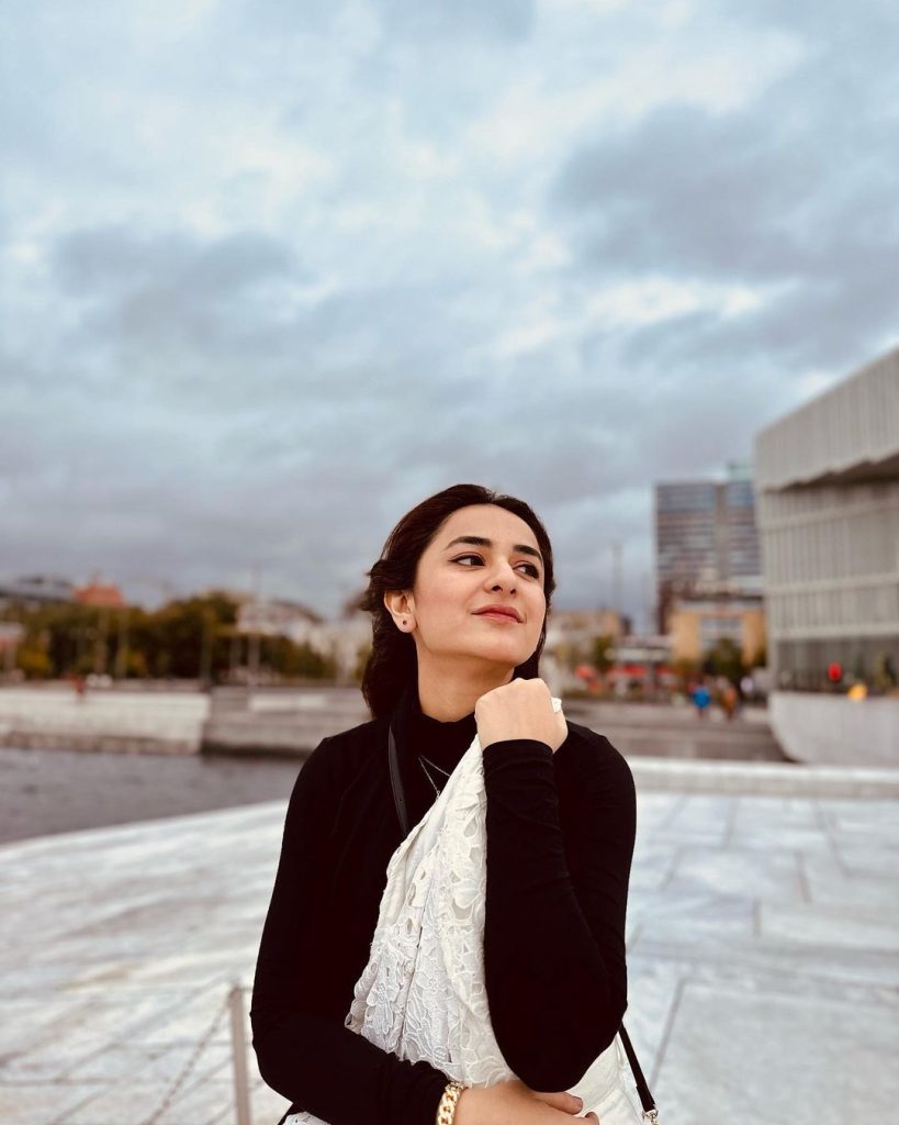 Stunning Yumna Zaidi's Adorable Clicks From Her Europe Tour