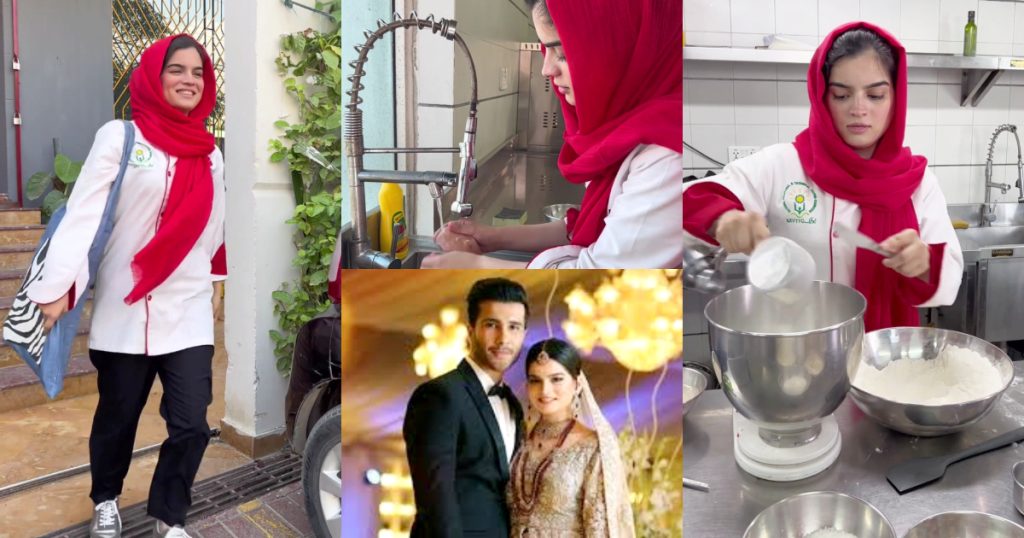 Feroze Khan's Ex-Wife Aliza Sultan Joins Cooking Classes