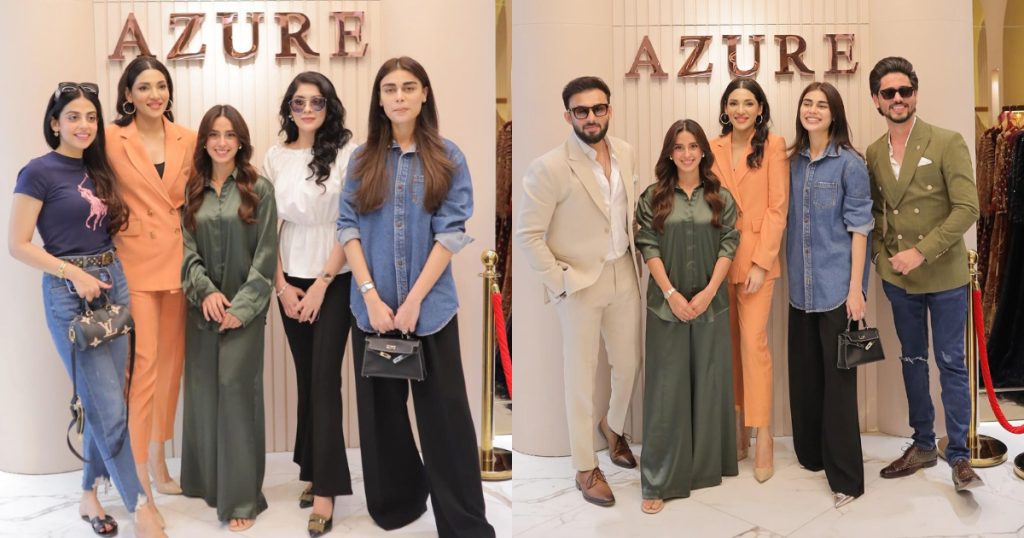 Pakistani Celebrities Spotted At A Store Launch