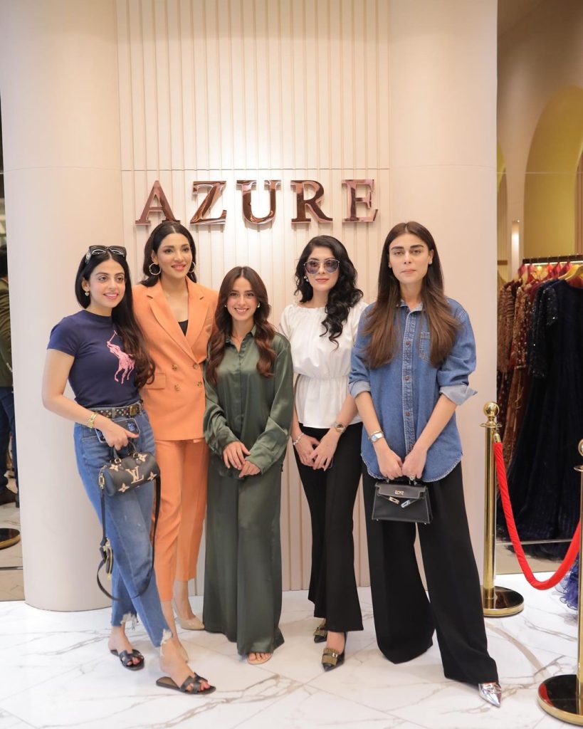 Pakistani Celebrities Spotted At A Store Launch