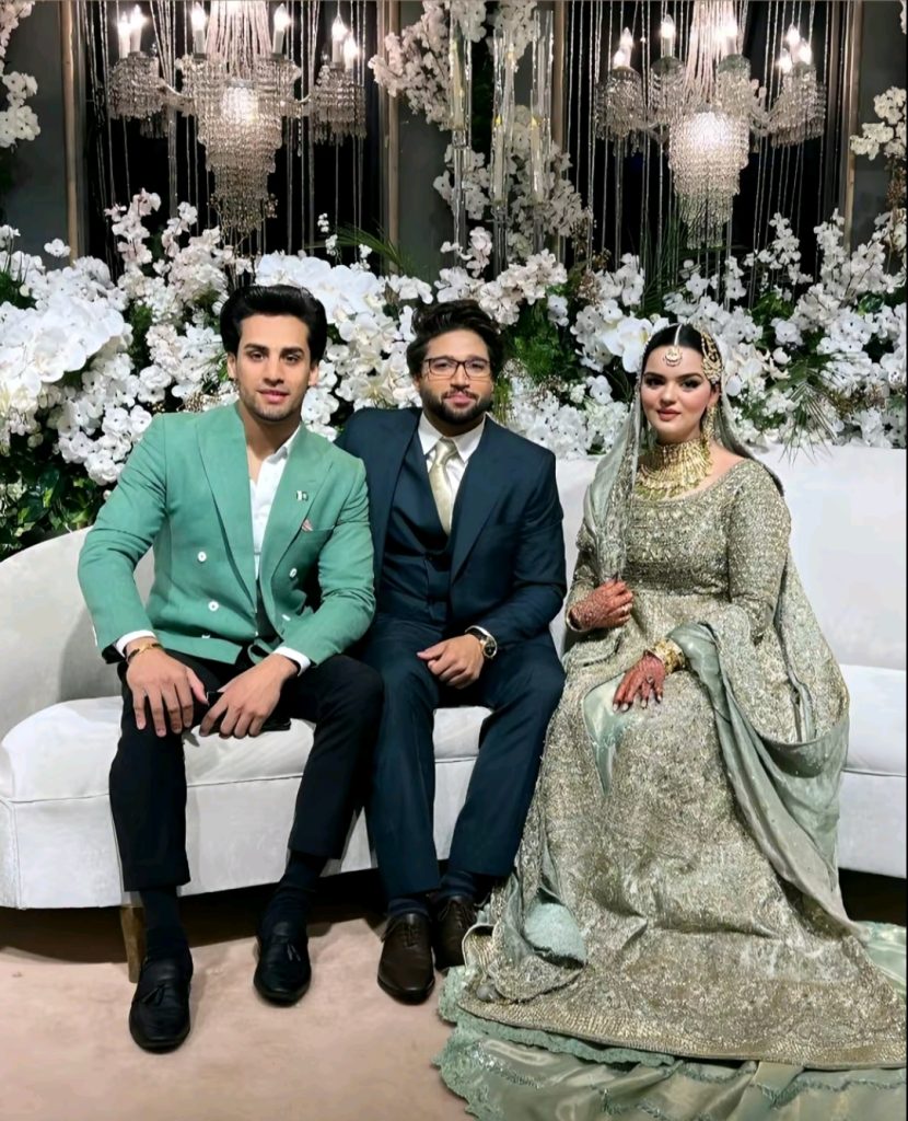 Cricketer Imam Ul Haq Walima Pictures