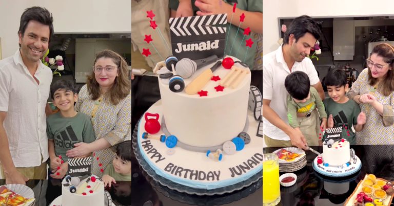 Junaid Khan Celebrates Birthday With His Family