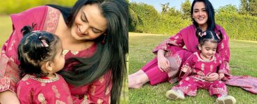 Kiran Tabeir Beautiful Clicks With Daughter Izzah