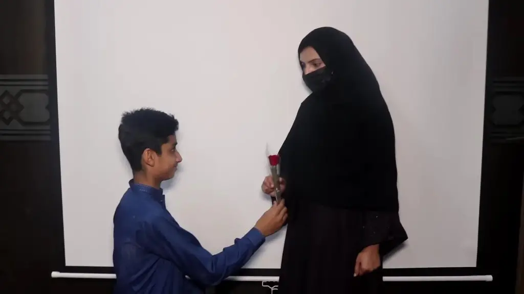 18 Year Old Boy Marries 35 Year Old Woman