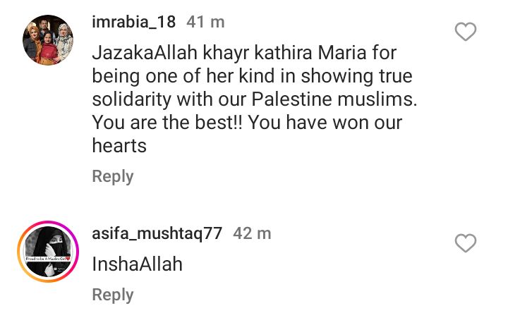 Maria B Raises Awareness For Palestine On Vacation
