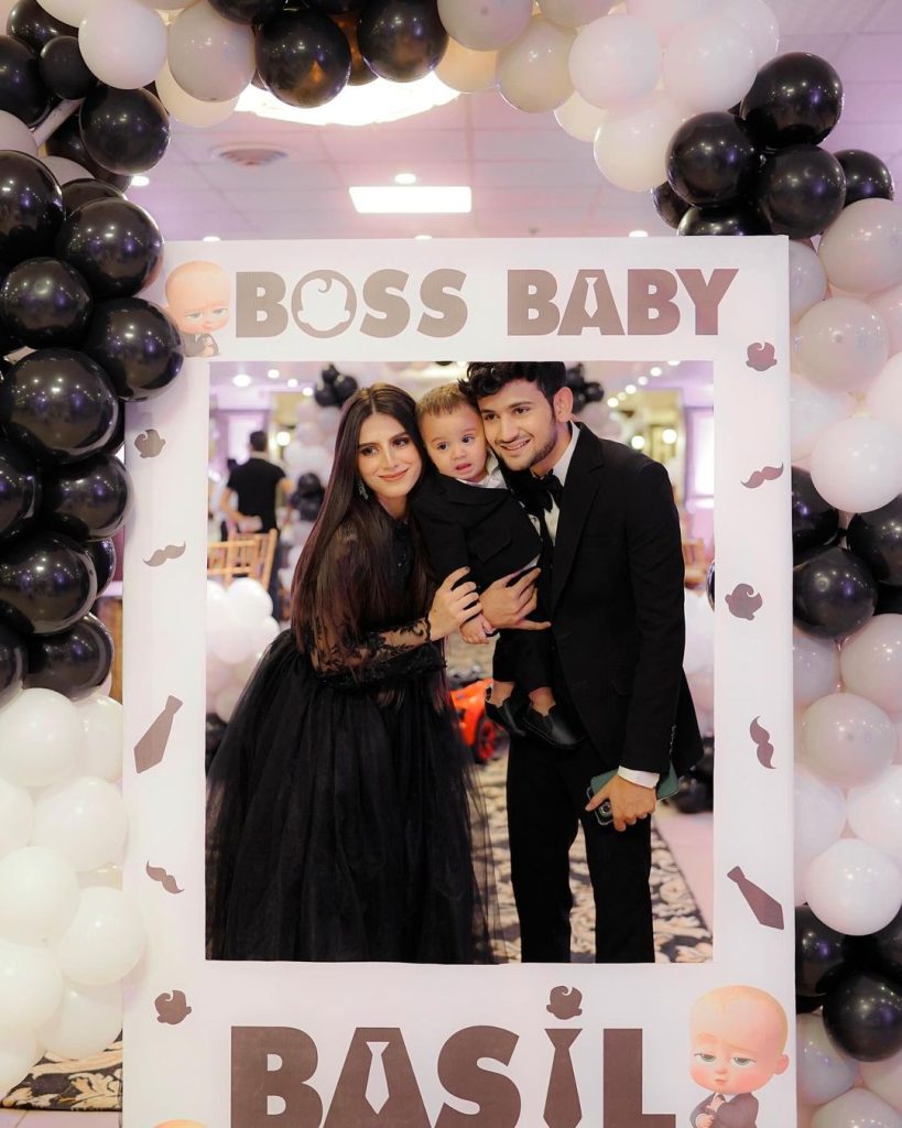 HD Pictures of Maaz Safder's Family From Son Basil's Birthday