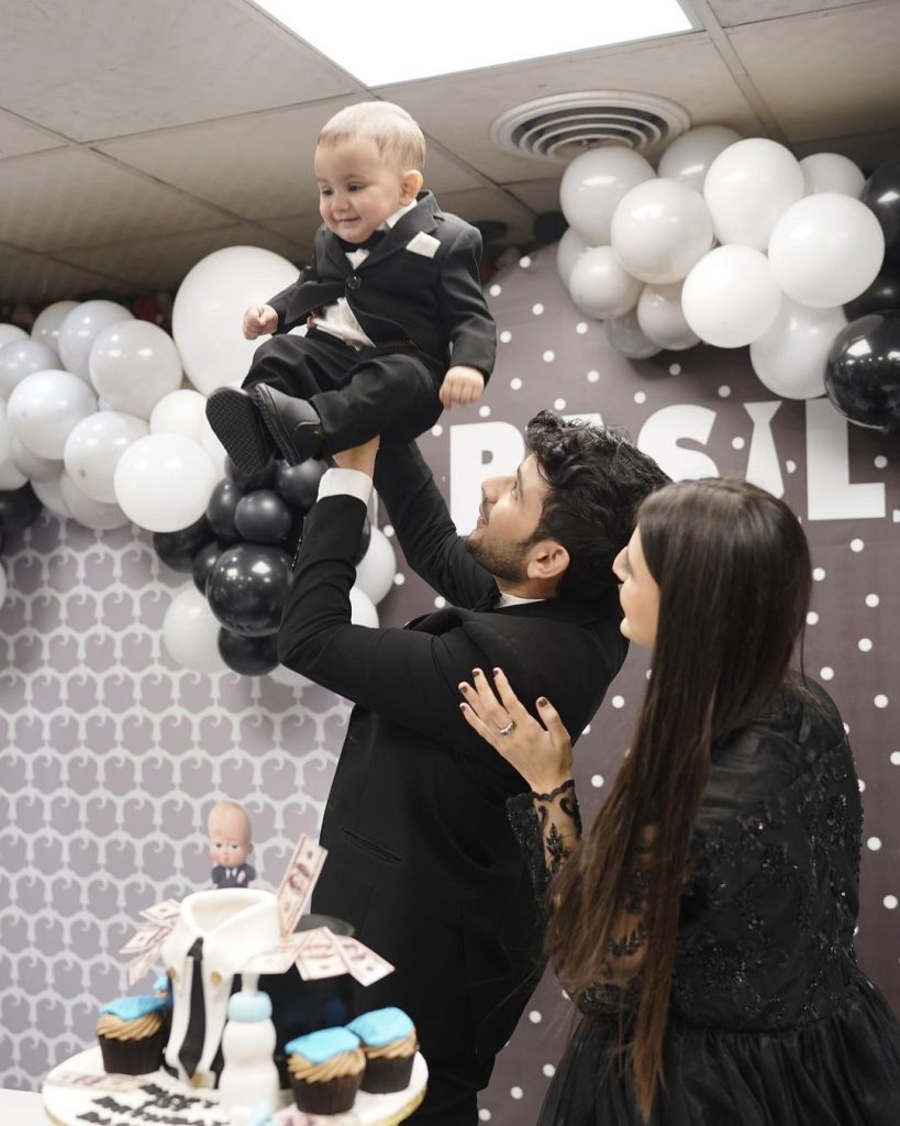 HD Pictures of Maaz Safder's Family From Son Basil's Birthday