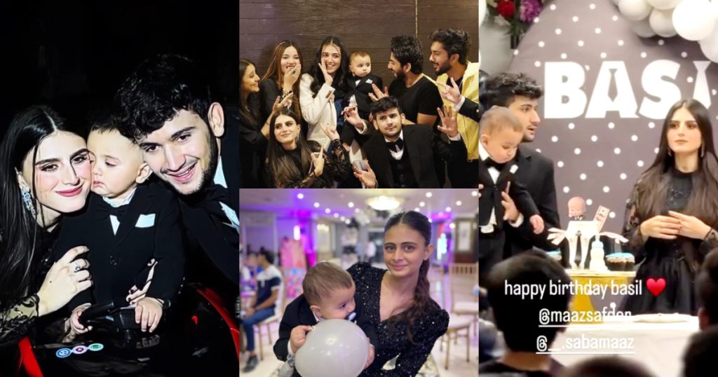 Maaz Safder Celebrates Son's First Birthday