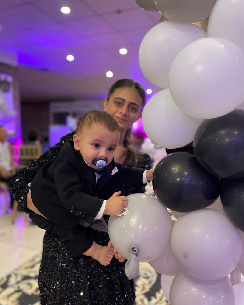 Maaz Safder Celebrates Son's First Birthday