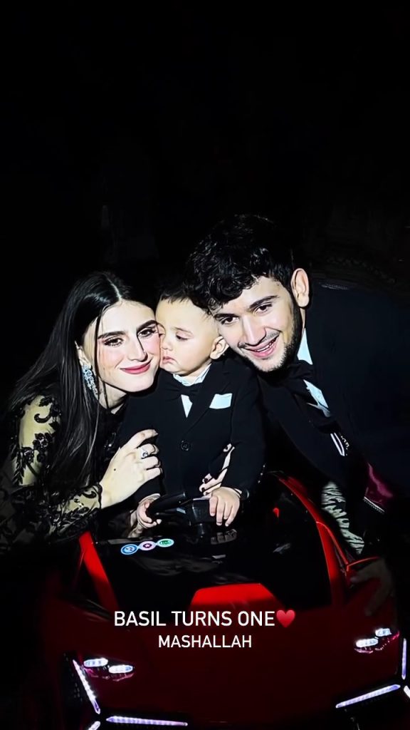 Maaz Safder Celebrates Son's First Birthday