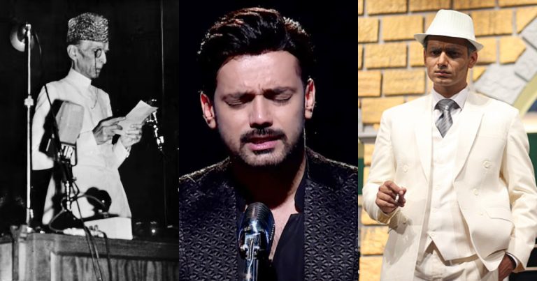 Zahid Ahmed Replicates Quaid e Azam’s Style Perfectly