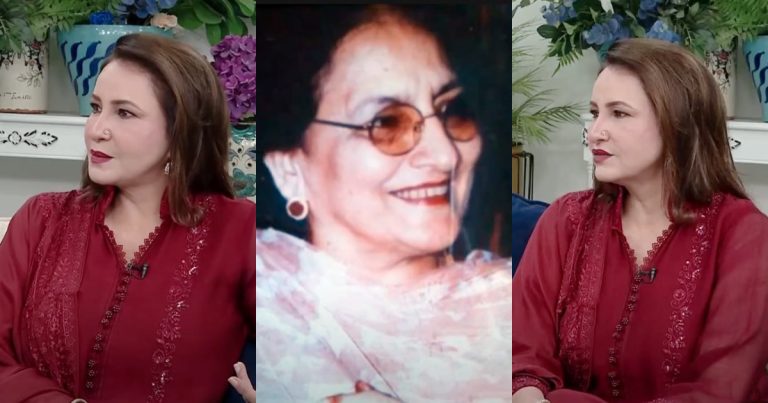 Saba Faisal Gets Emotional Remebering Her Late Mother