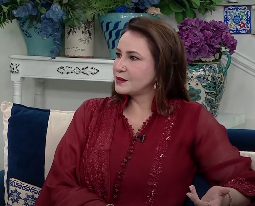 Saba Faisal Gets Emotional Remebering Her Late Mother