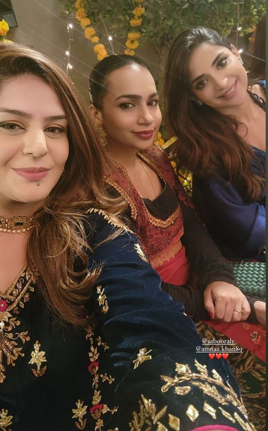 Saboor Aly And Ali Ansari Attend A Qawali Night