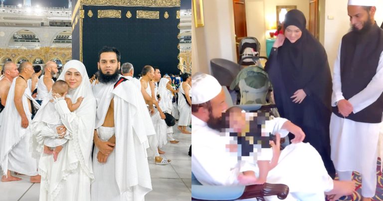 Sana Khan’s Baby Tariq Jamil Meets Maulana Tariq Jamil