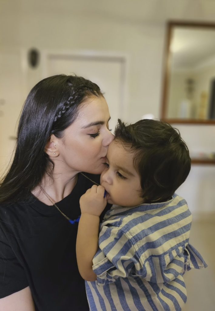 Srha Asghar's Heartwarming Pictures With Cute Son Ehaan