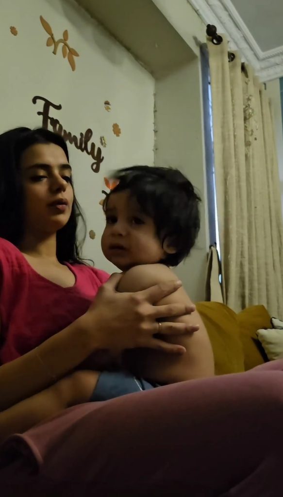 Srha Asghar's Heartwarming Pictures With Cute Son Ehaan