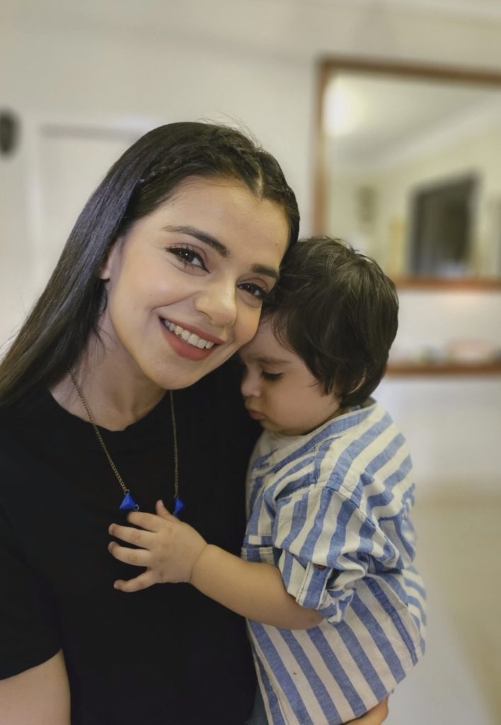 Srha Asghar's Heartwarming Pictures With Cute Son Ehaan