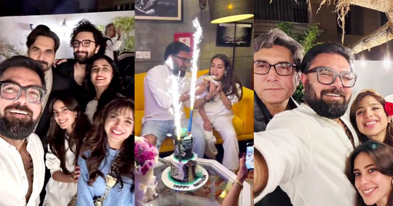 Yasir Hussain Celebrated A Star-Studded Birthday