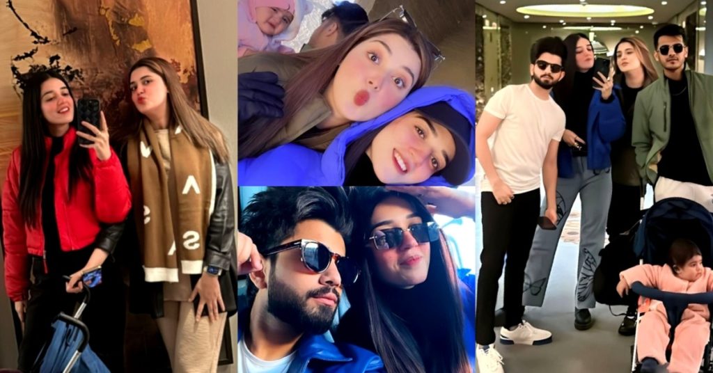 Kanwal & Zulqarnain Join Laraib & Zarnab On Their Honeymoon