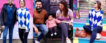Rabab Hashim New Pictures With Family From Turkey