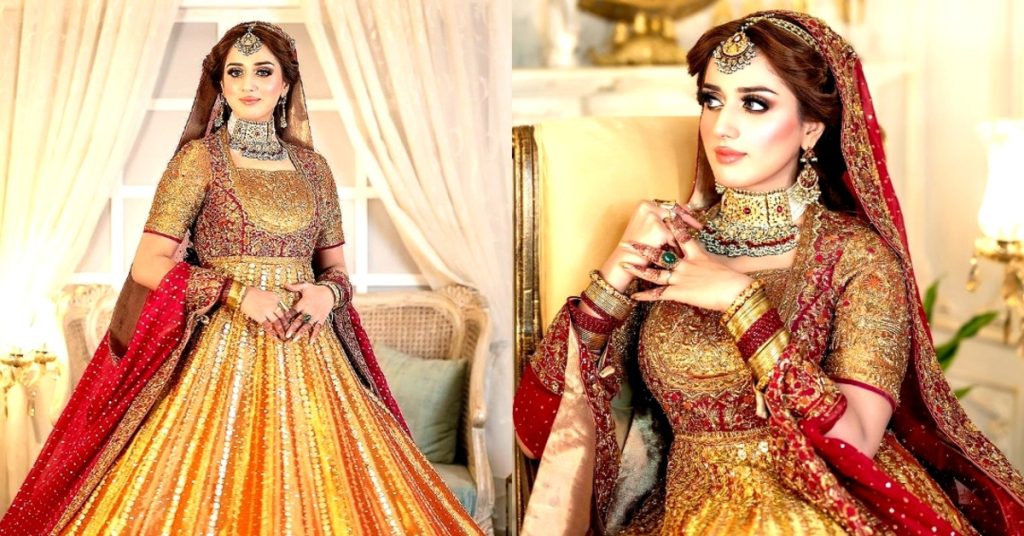 Gorgeous Bridal Photoshoot Of Jannat Mirza