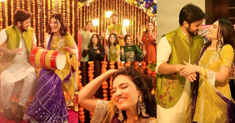 Iqra Kanwal’s Grand Dholki Pictures & Video