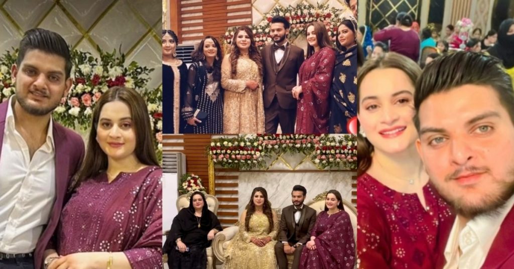 Aiman Khan Pictures From A Family Wedding