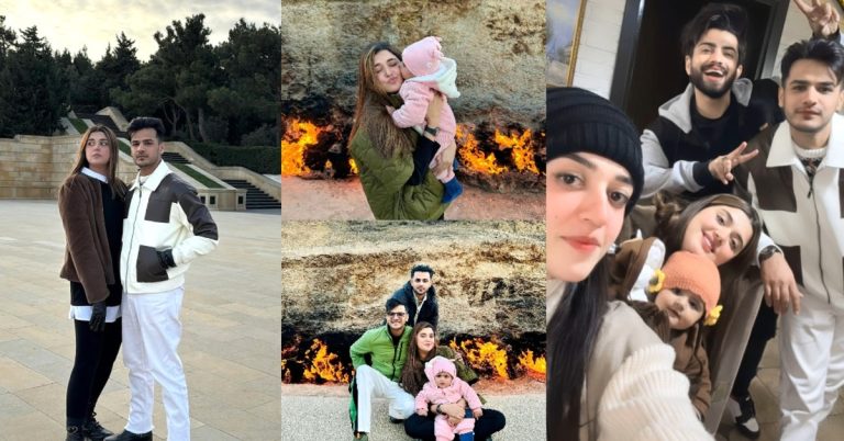 Kanwal Aftab’s New Pictures From Baku Trip with Husband