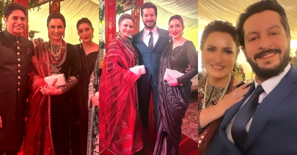 Beautiful Family Clicks of Saba Faisal From A Wedding