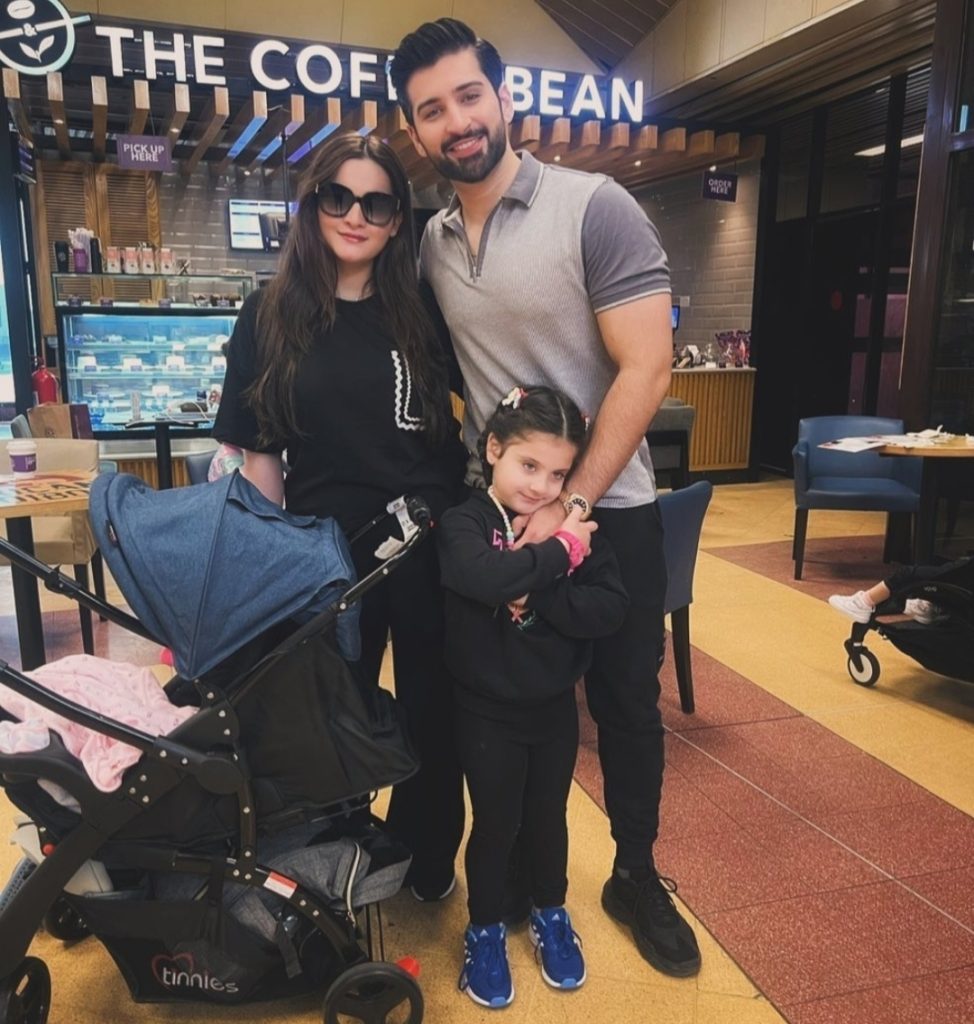 Aiman Khan and Muneeb Butt New Pictures From Dubai