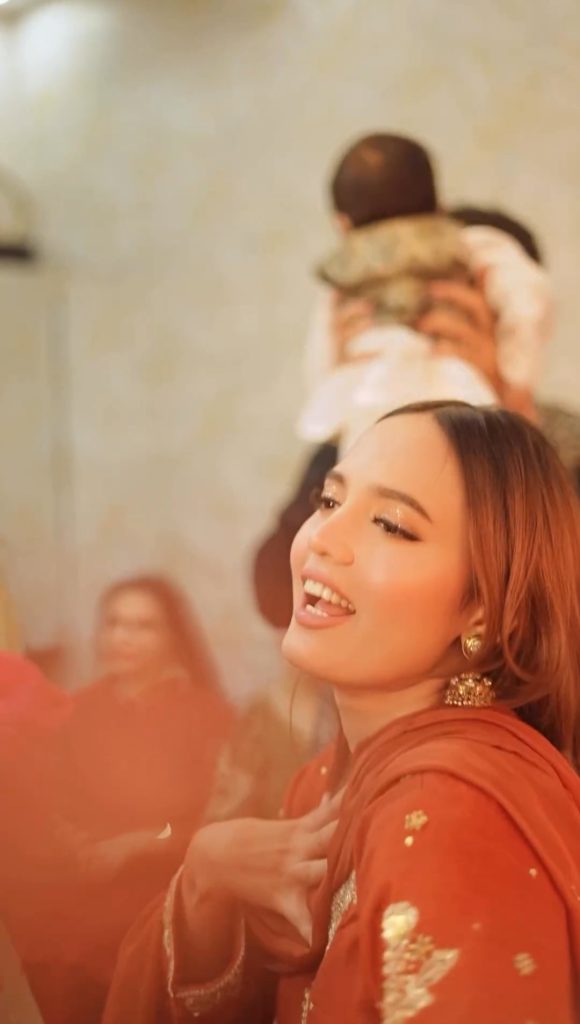 Iqra Kanwal's Grand Dholki Pictures & Video