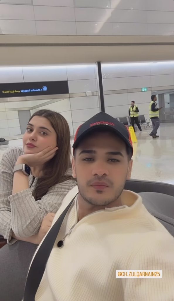Kanwal Aftab and Zulqarnain Sikandar New Pictures From UAE